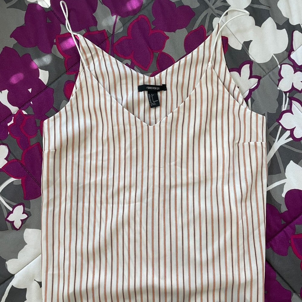 F21 horizontal tank top